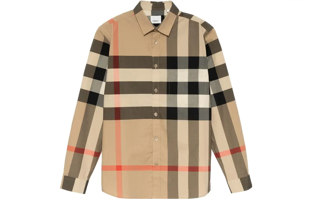 Burberry Oversized Check Shirt