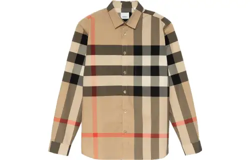 Burberry Oversized Check Shirt