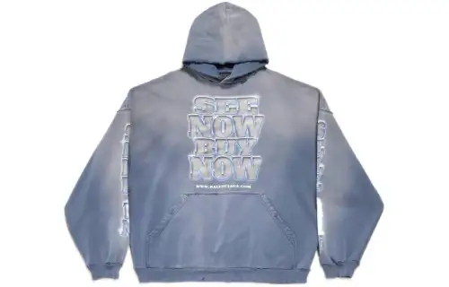 Balenciaga Snbn Large Fit Hoodie