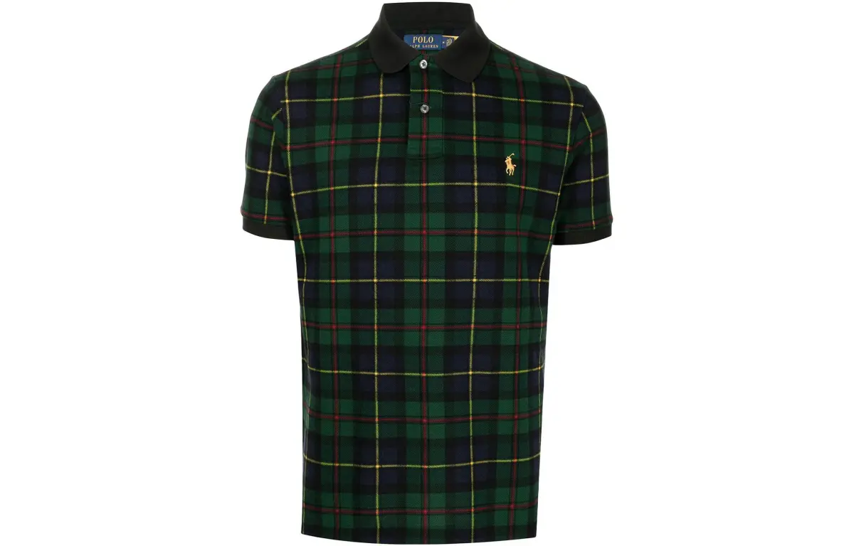 Polo Ralph Lauren SS22 Polo Shirt Standard Men's Green Multicolor