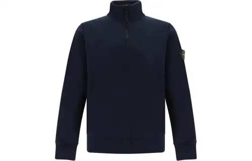 STONE ISLAND Compass Badge Funnel Neck Sweatshirt