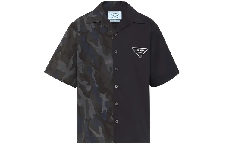 PRADA Double Match Bowling Shirt