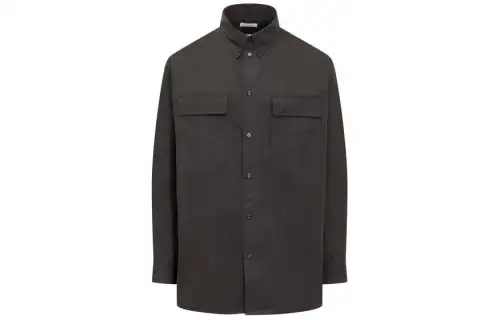 OFF-WHITE logo-embroidered shirt