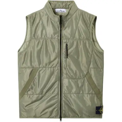 STONE ISLAND Zip Up Gilet
