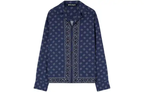 Palm Angels paisley-print long-sleeve shirt
