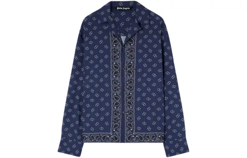 Palm Angels paisley-print long-sleeve shirt