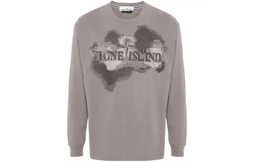 STONE ISLAND Sweatshirt Men's Medium Gray