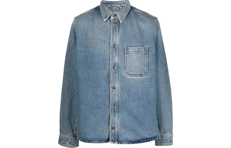 OFF WHITE FW21 Shirt Men's Blue
