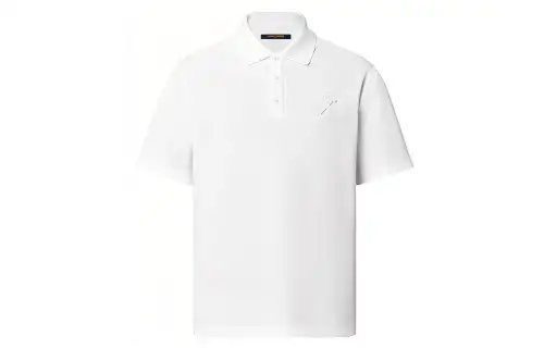 LOUIS VUITTON FW22 Polo Shirt Men's White