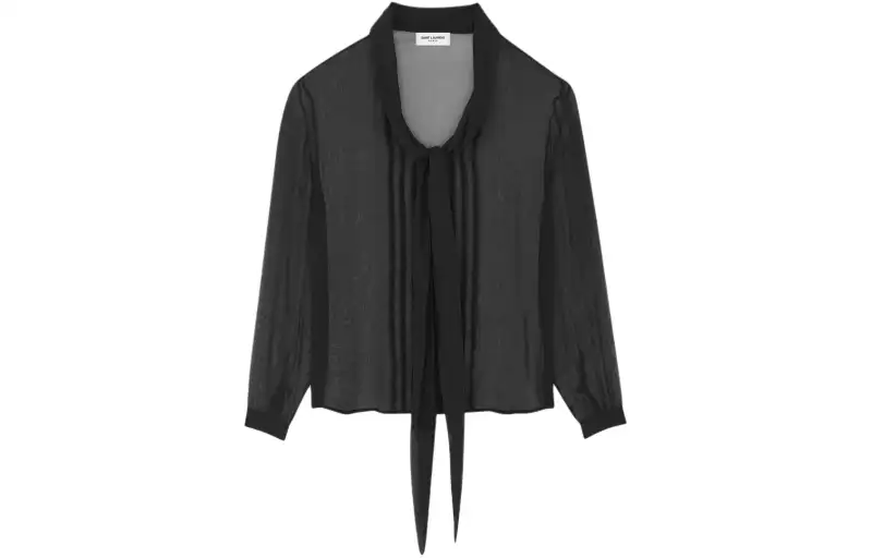 SAINT LAURENT Shirt Men's Black