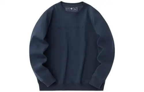 ANTA Basketball Collection Sweatshirts Men's Crab Gray Crew Neck Moderate Regular