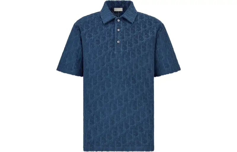 DIOR SS22 Polo Shirt Men's Blue