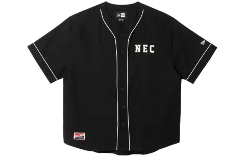 New Era Shirts Men's Black Moderate