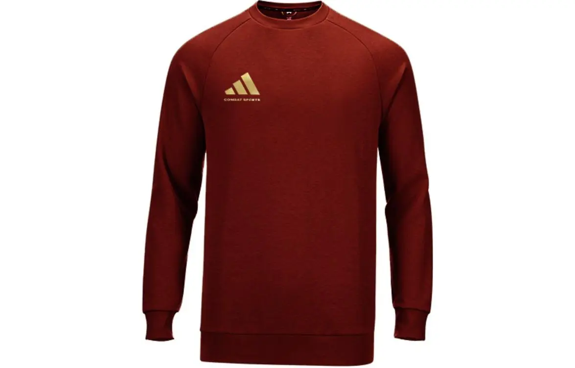 Adidas Sweatshirt Unisex Red Gold
