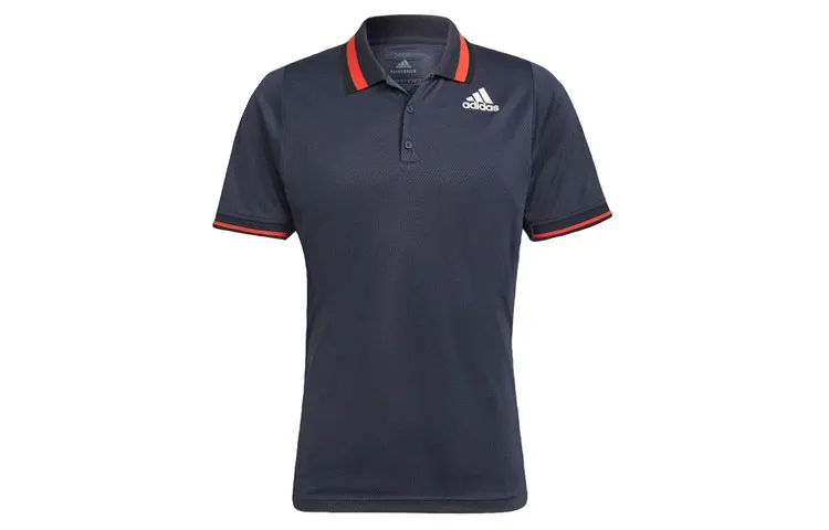Adidas Polo Shirt Men's Navy Blue