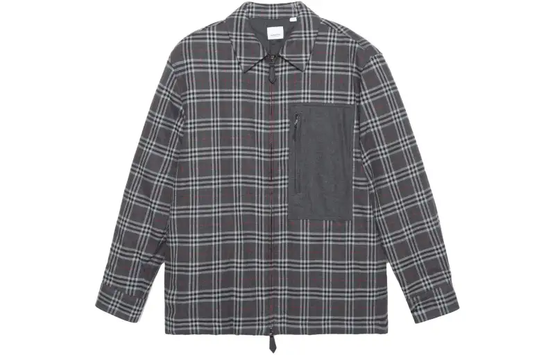 Burberry Check Pattern Jacket