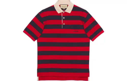 GUCCI SS22 Polo Shirt Men's Red