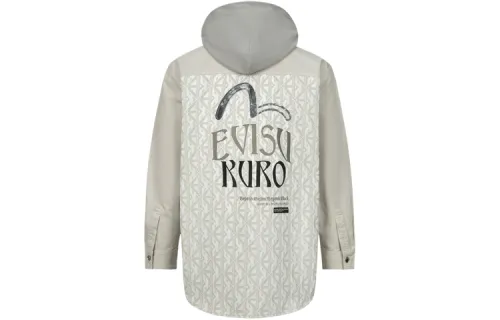 EVISU Shirts Men's Light Apricot Moderate