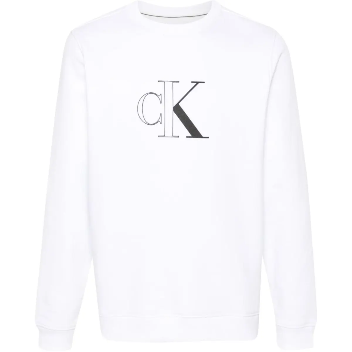 Calvin Klein Logo-print Jersey Hoodie
