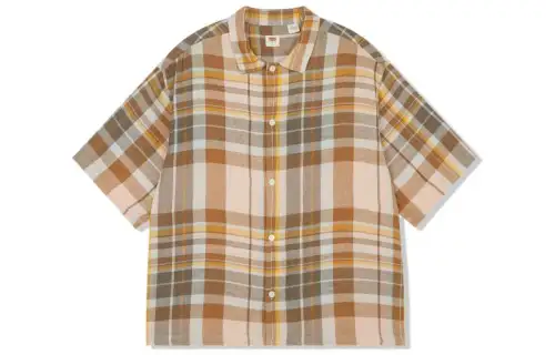 Levis Shirts Men's Multicolor Lapel Moderate Shirt
