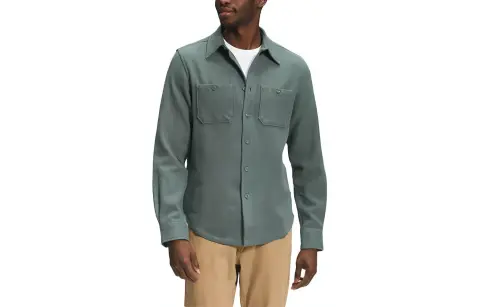 THE NORTH FACE Shirts Men's Green Moderate