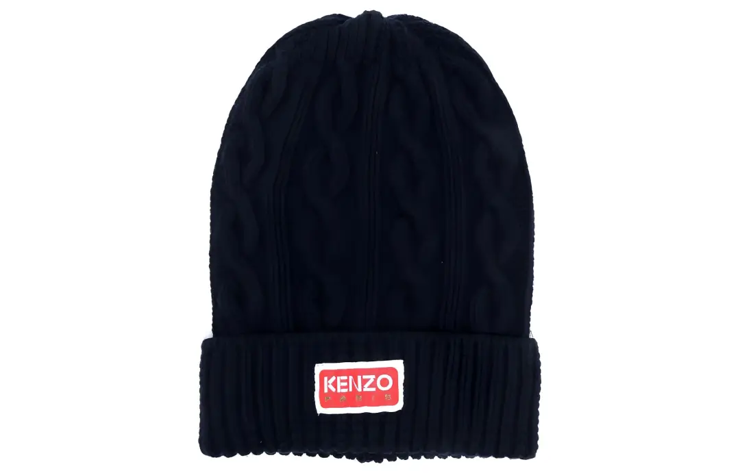Kenzo cable-knit wool beanie