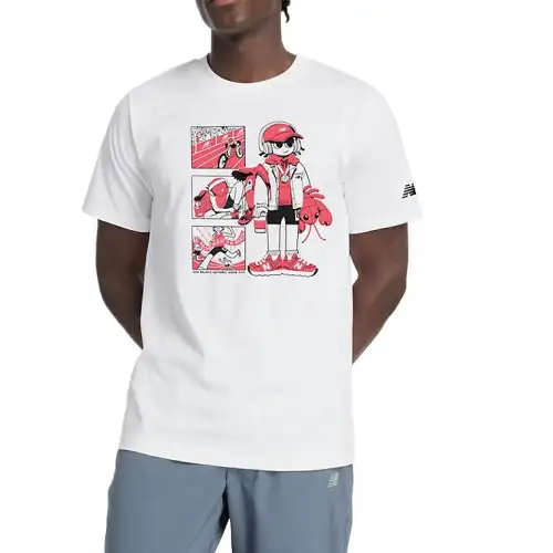 New Balance NB T Shirt Men's White