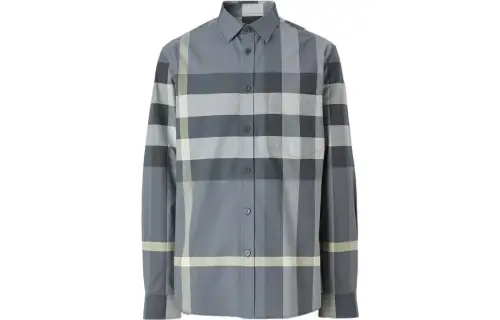 Burberry Pre Owned 2010s Check pattern Cotton Shirt