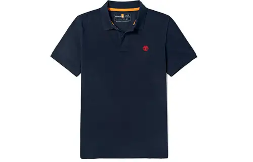 Timberland Polo Shirt Men's Dark Sapphire