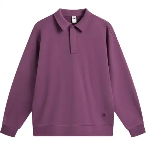 Li Ning Sweatshirt Men's Grape Fuchsia