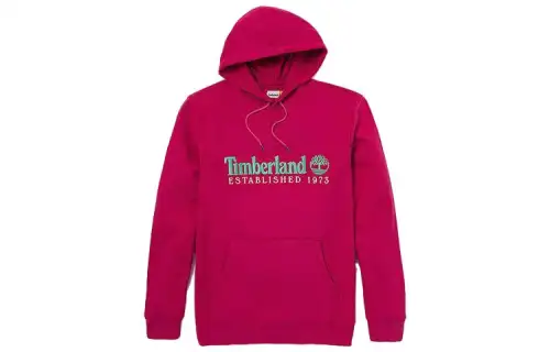 Timberland Sweatshirts Unisex Energetic Red Hooded Moderate Other