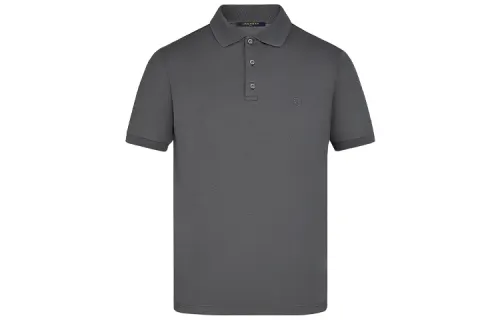 LOUIS VUITTON New Quarterly Products Of LV Polo Shirt Men's Gray