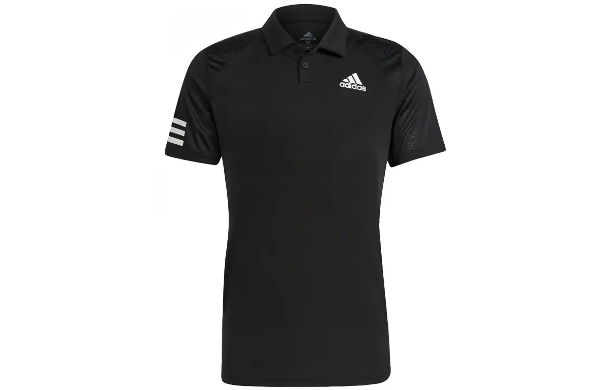 Adidas Polo Shirts Men's Black Moderate