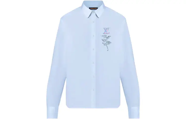 LOUIS VUITTON SS22 Shirt Men's Blue