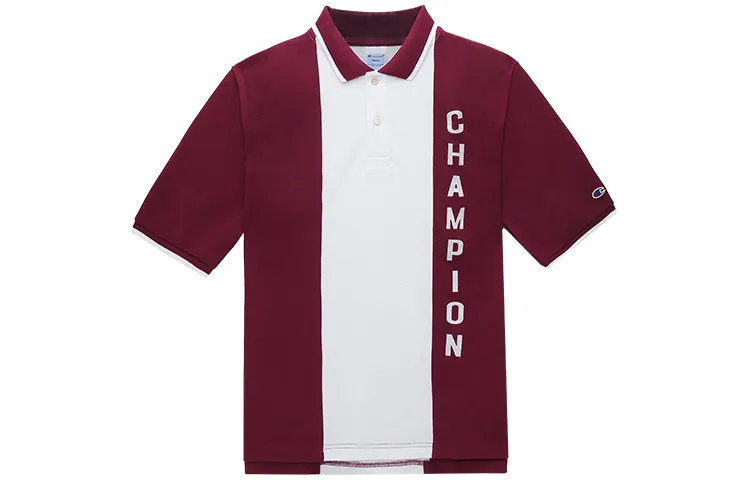 Champion Polo Shirts Unisex Polo Collar Moderate Straight Fit