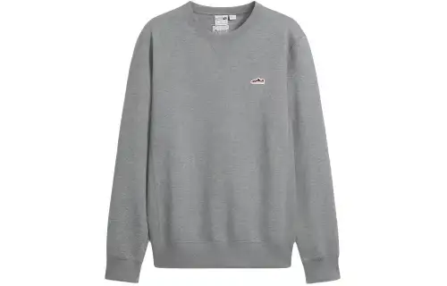 PUMA Suede Logo Long Sleeve Tee Sweatshirt Men's Gray