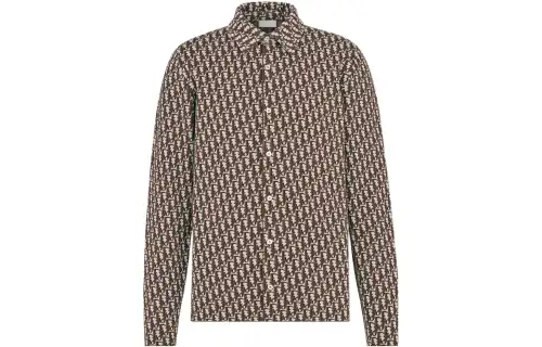 Dior 2020s Oblique jacquard over-shirt