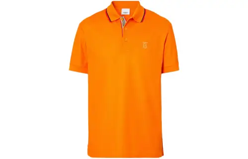 Burberry Polo Shirt Men's Dark Orange