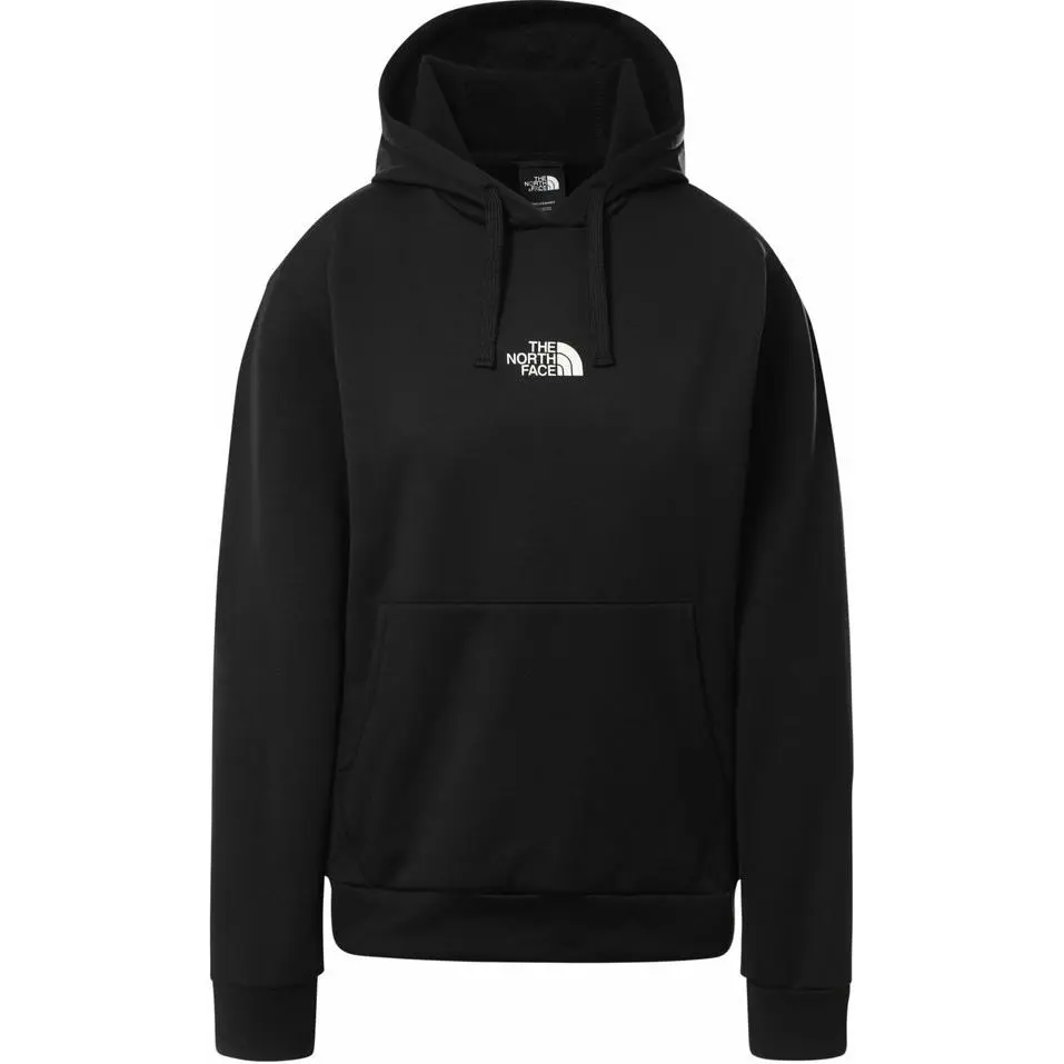 The North Face logo-embroidered cotton blend hoodie