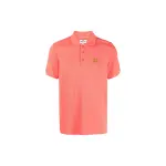 KENZO Polo Shirts Men's Coral Powder Polo Collar Moderate Straight Fit