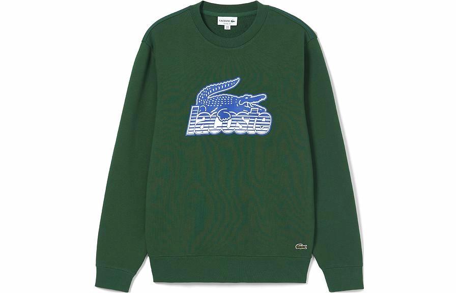 Мужское худи LACOSTE (зеленое)