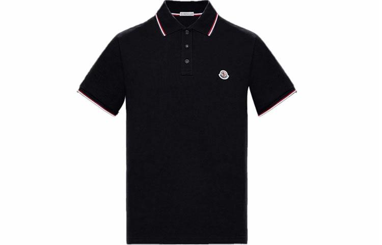 Мужская футболка Moncler 0918A7030084556773 (синяя)