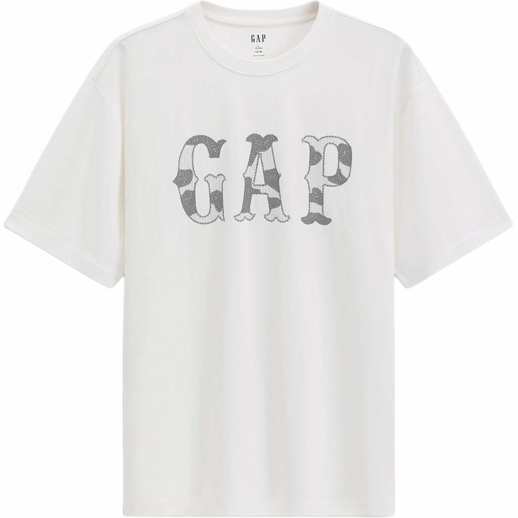 Футболка GAP (белая с принтом)