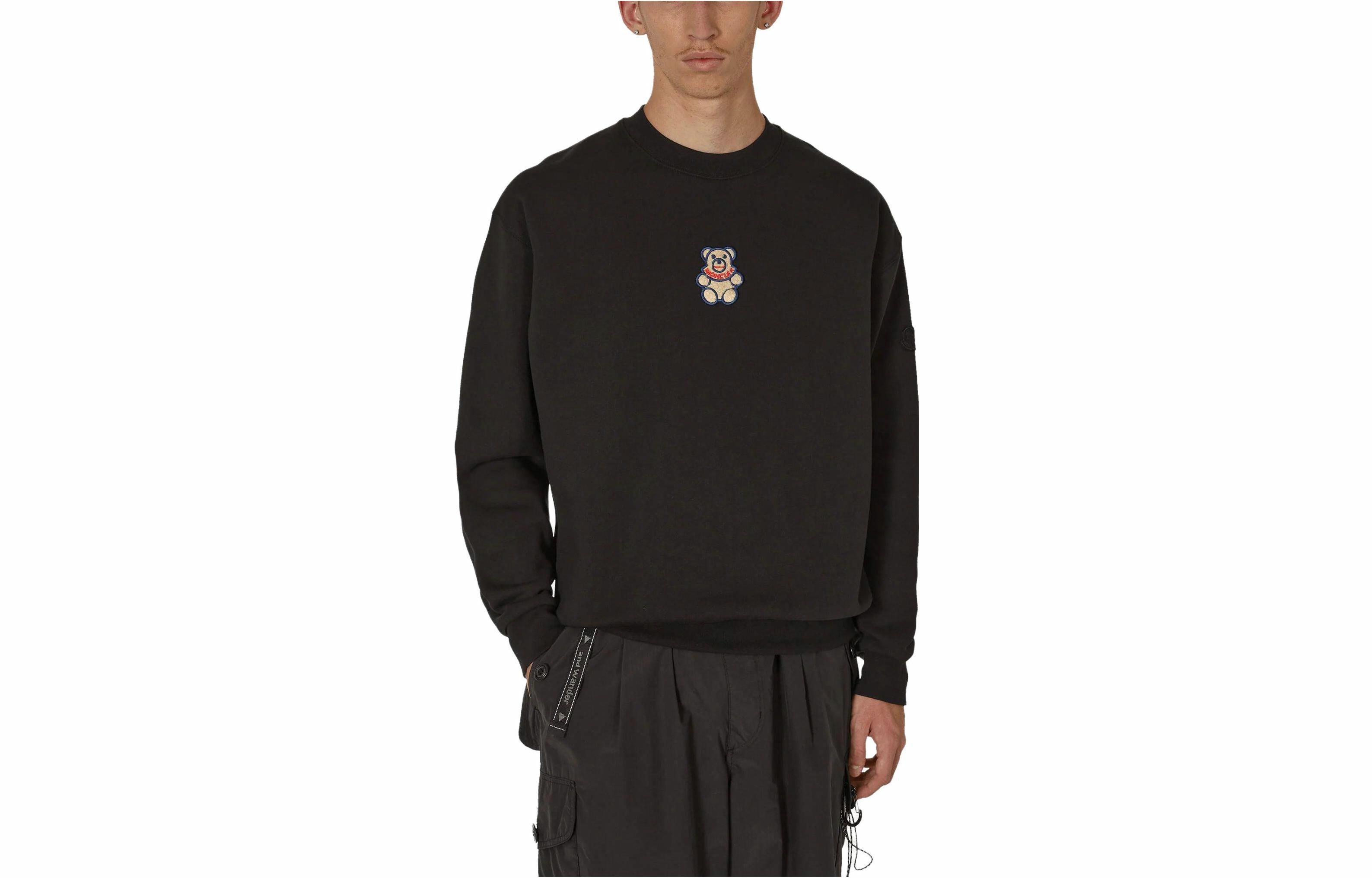Мужское худи Moncler (черное)