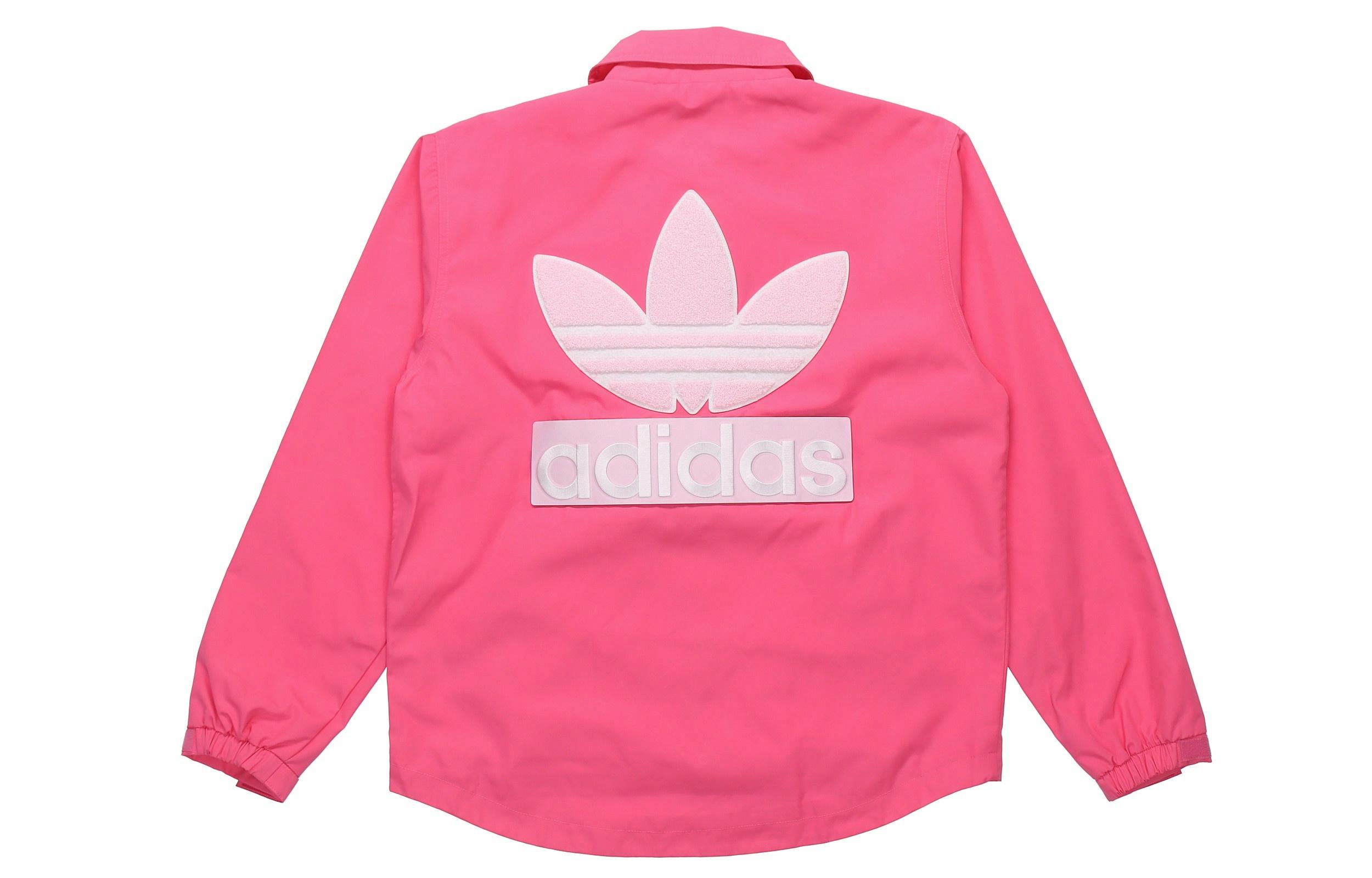 Мужская куртка adidas originals Big Trfl Jkt (розовая) — фото 2