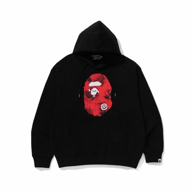 Мужское худи A BATHING APE (черное)