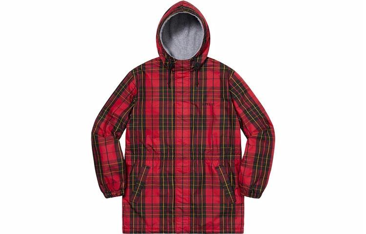 Парка Supreme Polartec Lined Sideline (черная) — фото 2