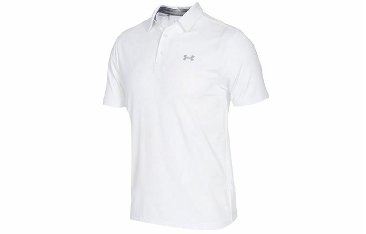 Мужская футболка Under Armour Under Armour Playoff 2.0 Polo (белая) — фото 1