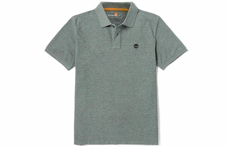Мужская футболка-поло Timberland Timberland Polo (серый)