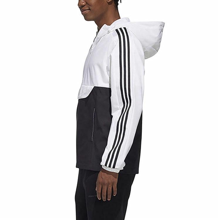 Мужская куртка adidas neo (белая) — фото 5